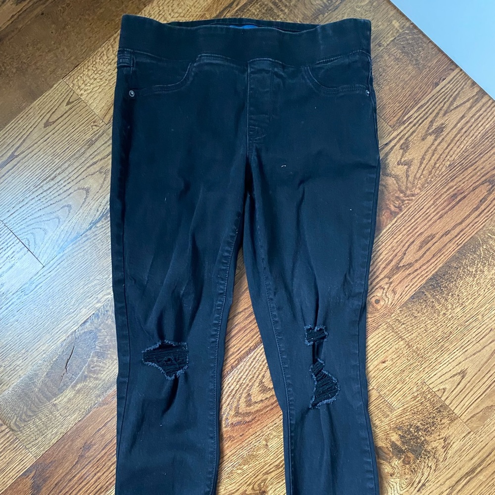 Distressed Rockstar Jegging